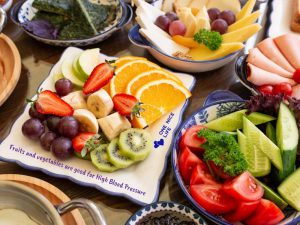 Fruits and vegetables are good for High Blood Pressure